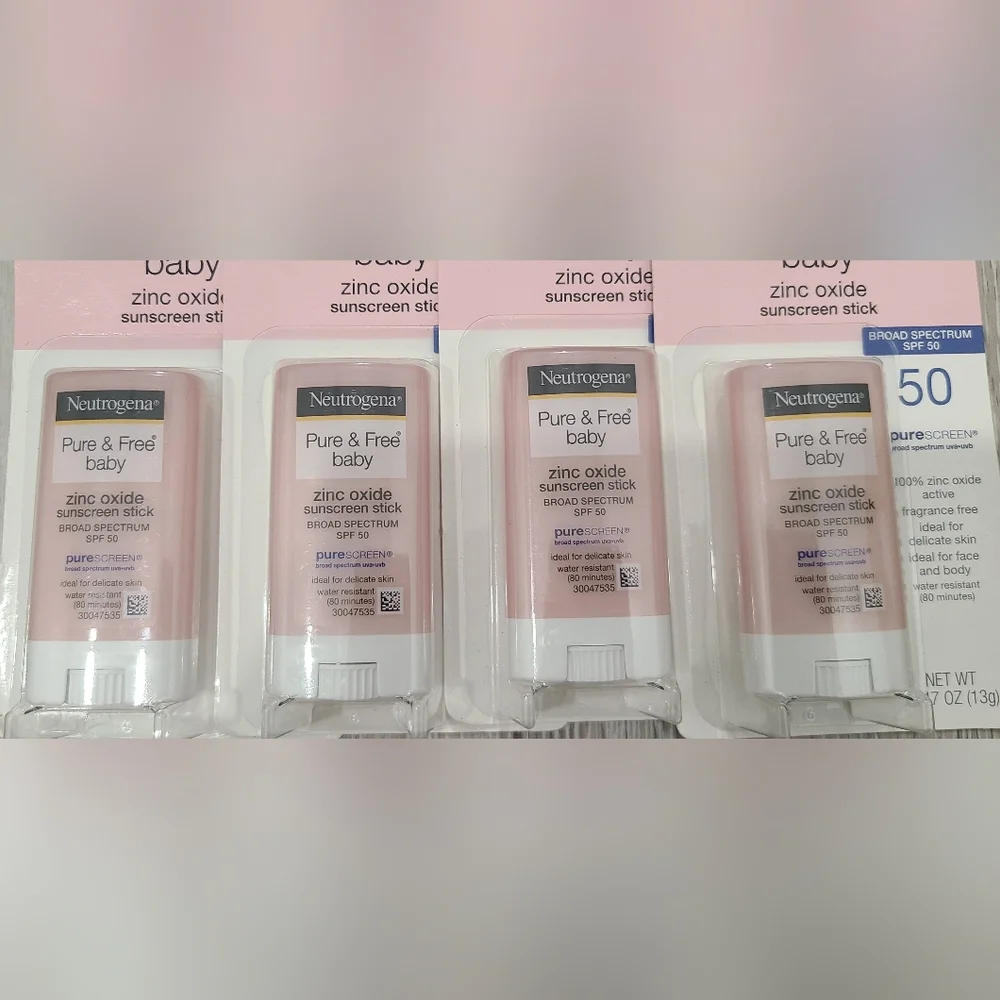 *Lot of 4* Neutrogena Mineral Sunscreen Stick